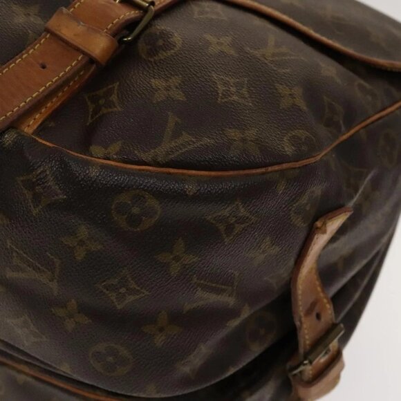 LOUIS VUITTON Monogram Saumur 43 Shoulder Bag M42252 LV Auth am8948 - Picture 3 of 16